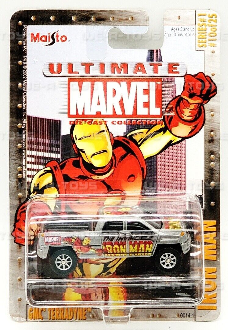 Maisto Ultimate Marvel Series 1 #10 Iron Man GMC Terradyne Maisto Ultimate Marvel Series 1 #10 Iron Man GMC Terradyne