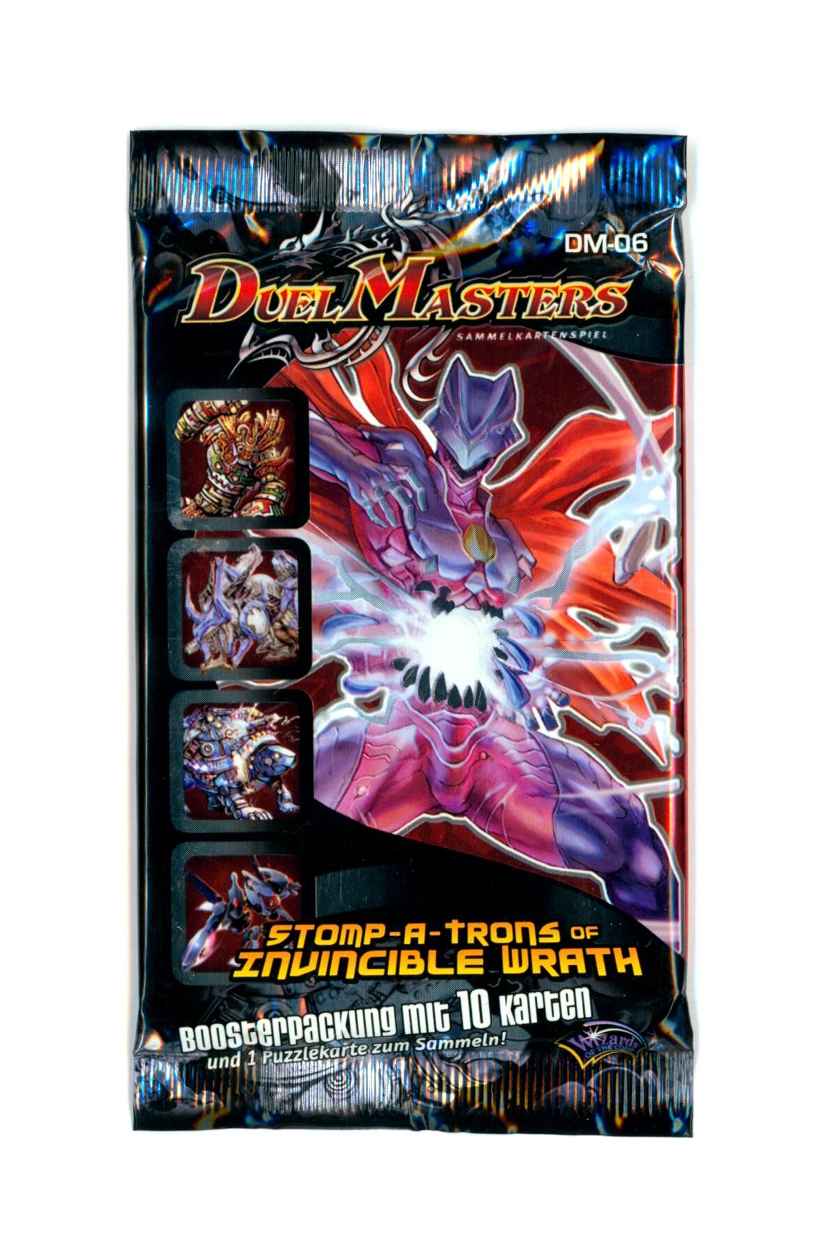 Stomp-a-trons of invincible Wrath Duel Masters TCG Booster Pack DM06 - DE