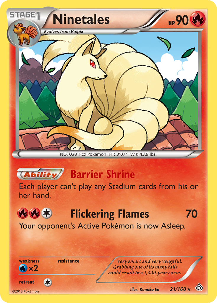 Ninetales - 21/160 - EN