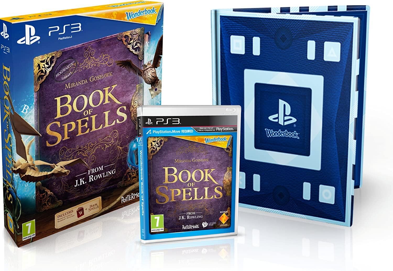 Wonderbook: Book of Spells [Book Bundle] - OVP - PS3 - EN