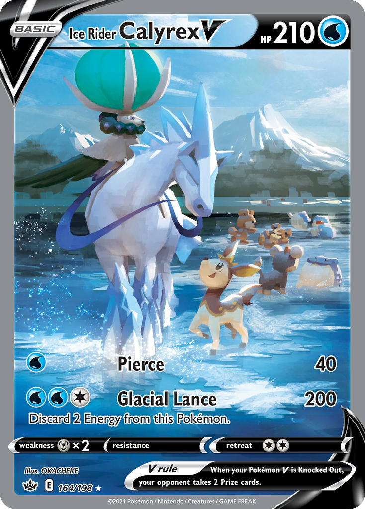 Ice Rider Calyrex V - 164/198 - EN
