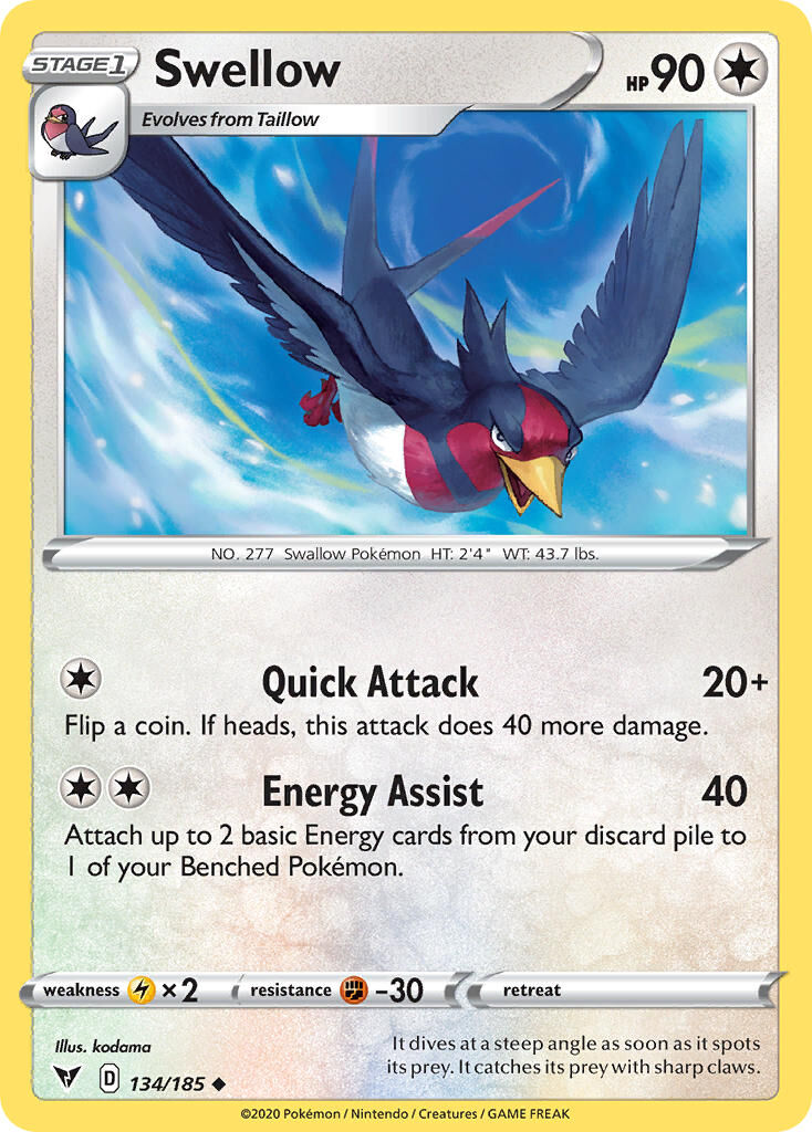 Swellow - 134/185 - EN