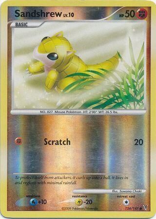 Sandshrew - 124/147 - Reverse Holo - EN Sandshrew - 124/147 - Reverse Holo - EN