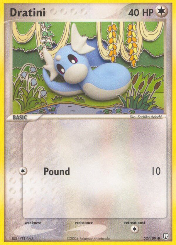 Dratini - 52/109 - Reverse Holo - EN
