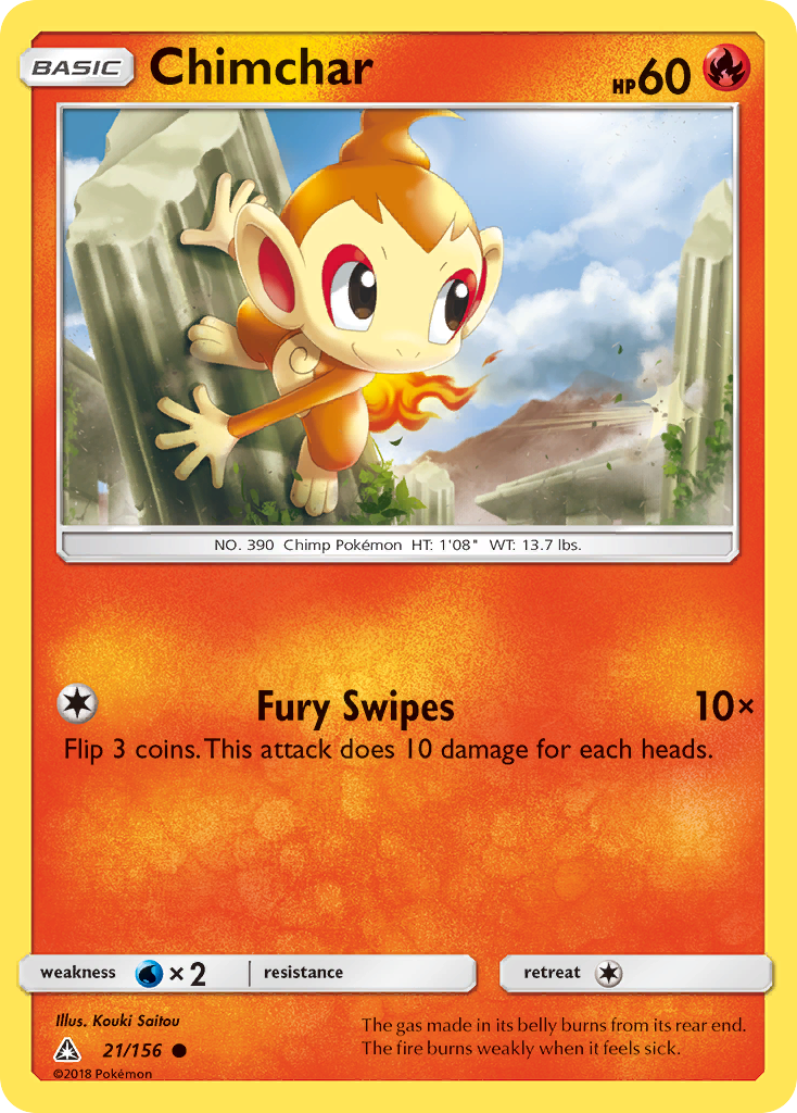 Chimchar - 21/156 - EN Chimchar - 21/156 - EN