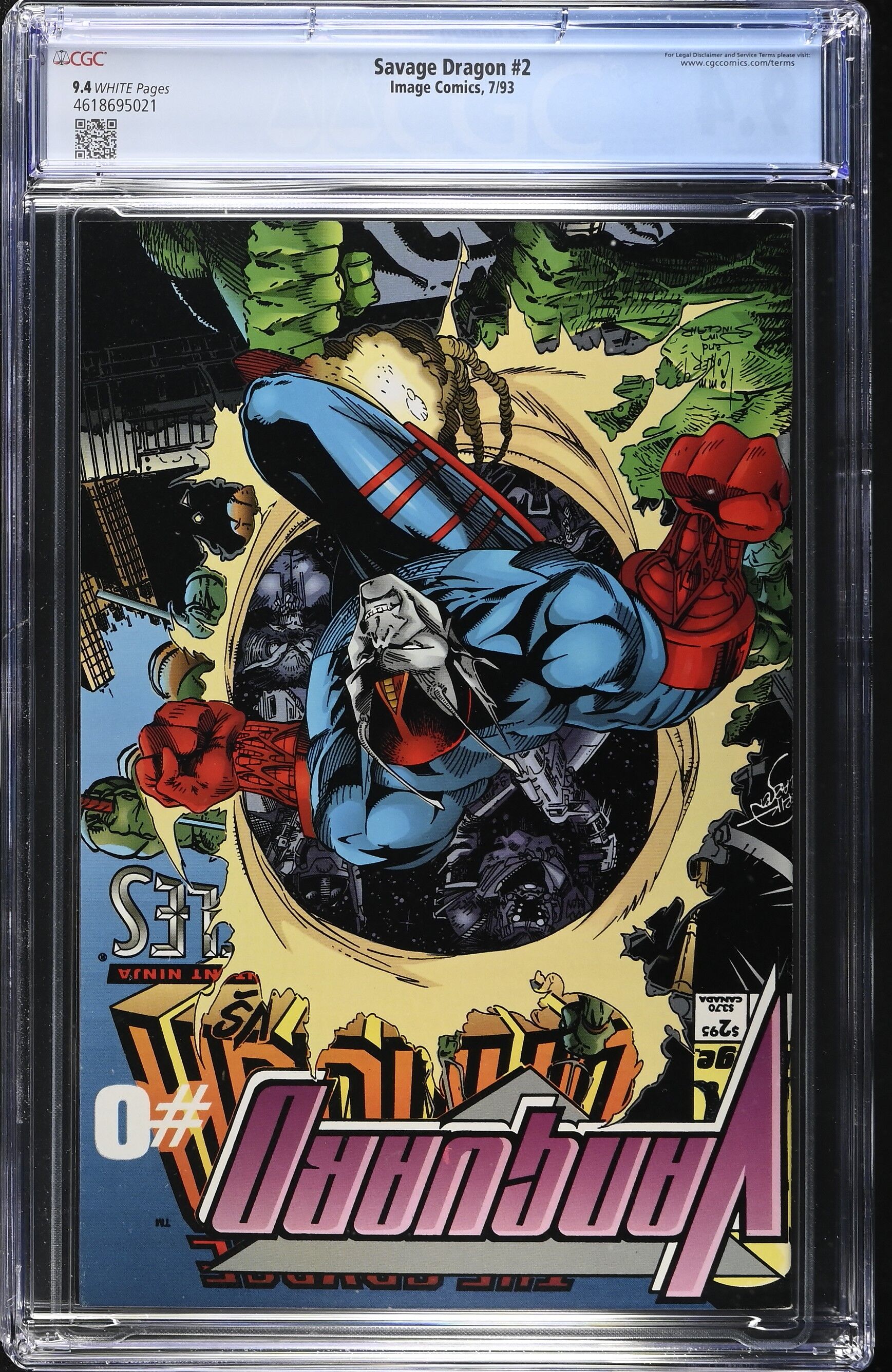 Savage Dragon Issue 2 - CGC 9.4
