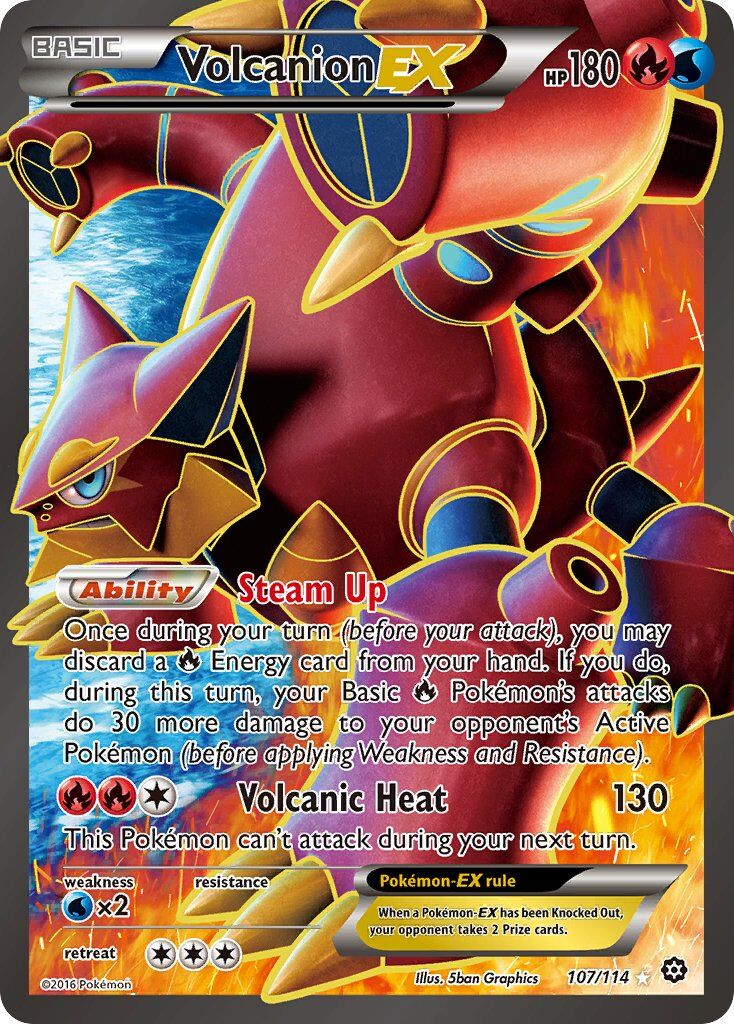 Volcanion-EX - 107/114 - EN
