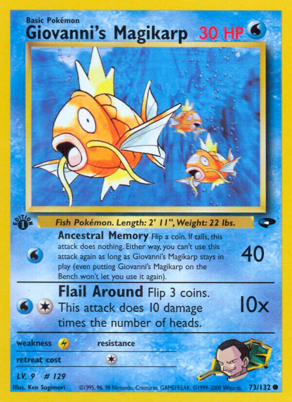Giovanni’s Magikarp - 73/132 - EN