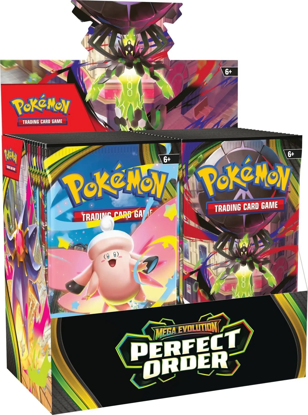 Pokémon TCG: Mega Evolution (ME03) - Perfect Order Booster Display (36 packs) - EN Pokémon TCG: Mega Evolution (ME03) - Perfect Order Booster Display (36 packs) - EN