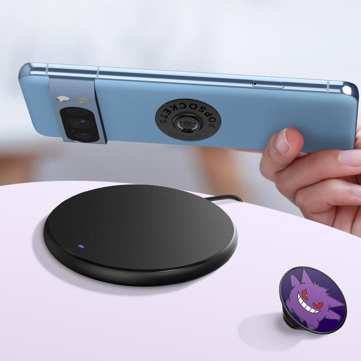 PopSockets PopGrip Gengar Glow in the Dark Phone Grip & Stand with Swappable Top