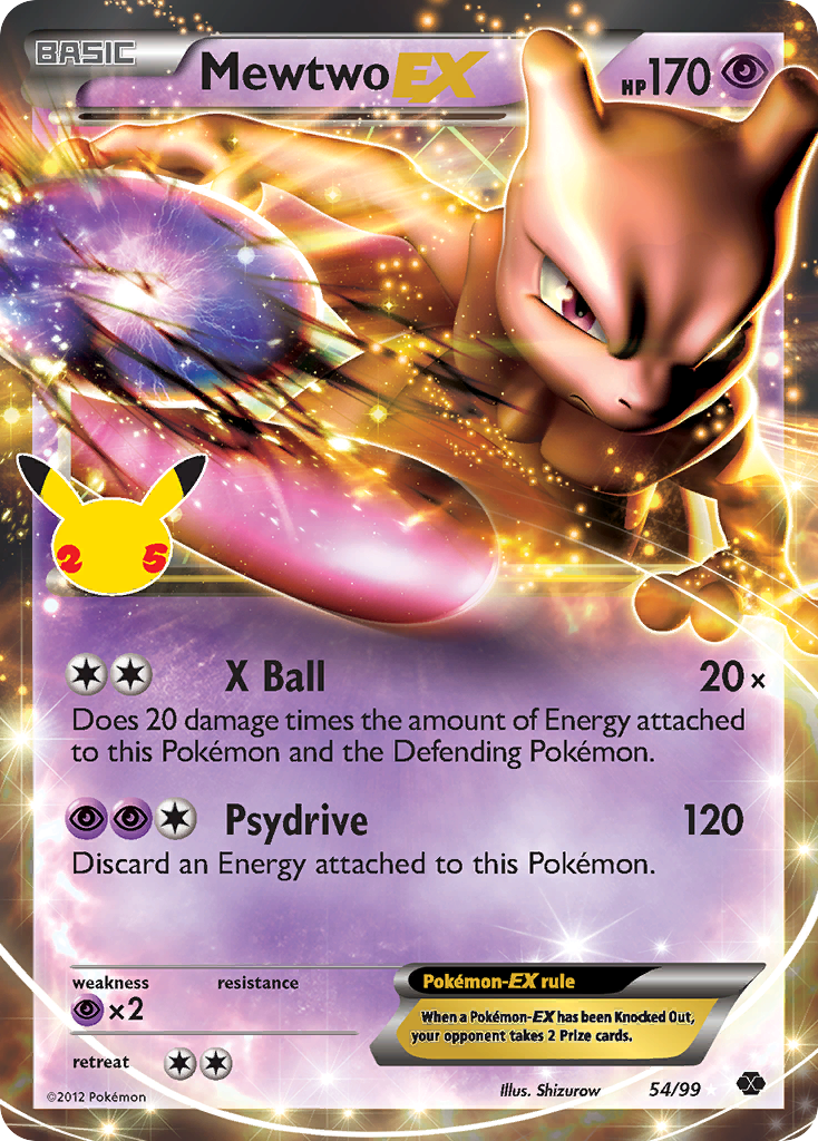 Mewtwo-EX - 54/99 - EN Mewtwo-EX - 54/99 - EN