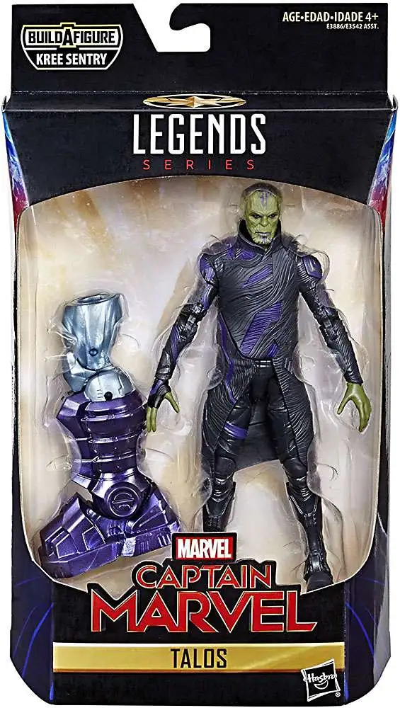 Captain Marvel Marvel Legends Kree Series Talos Skrull Action Figure Captain Marvel Marvel Legends Kree Series Talos Skrull Action Figure