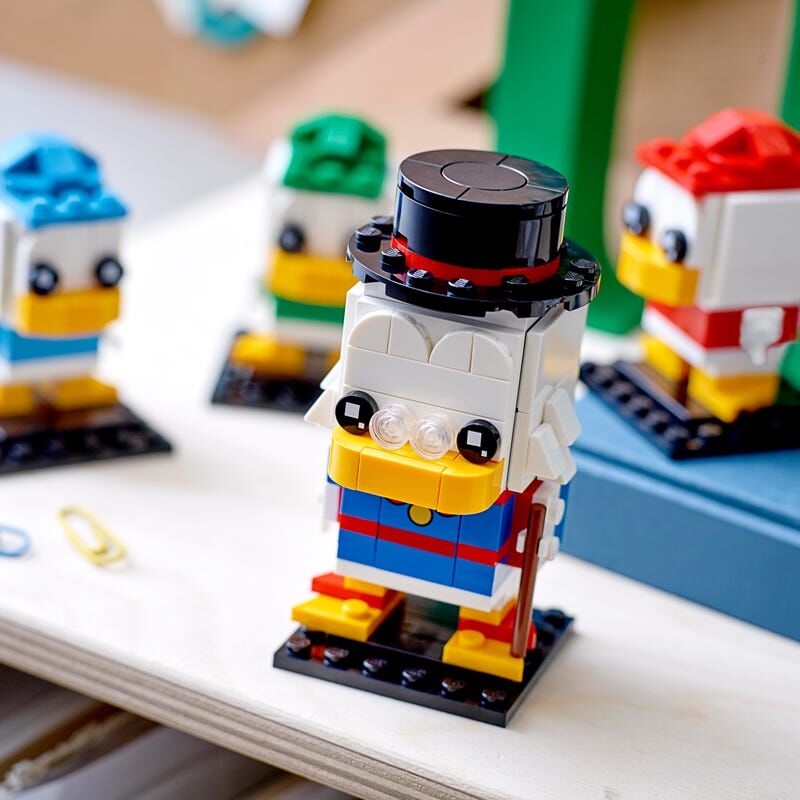 Lego Dagobert Duck, Tick, Trick & Track 40477