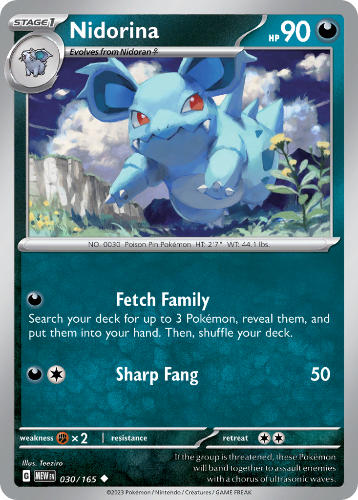 Nidorina - 030/207 - EN