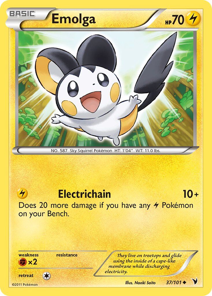 Emolga - 37/101 - EN Emolga - 37/101 - EN