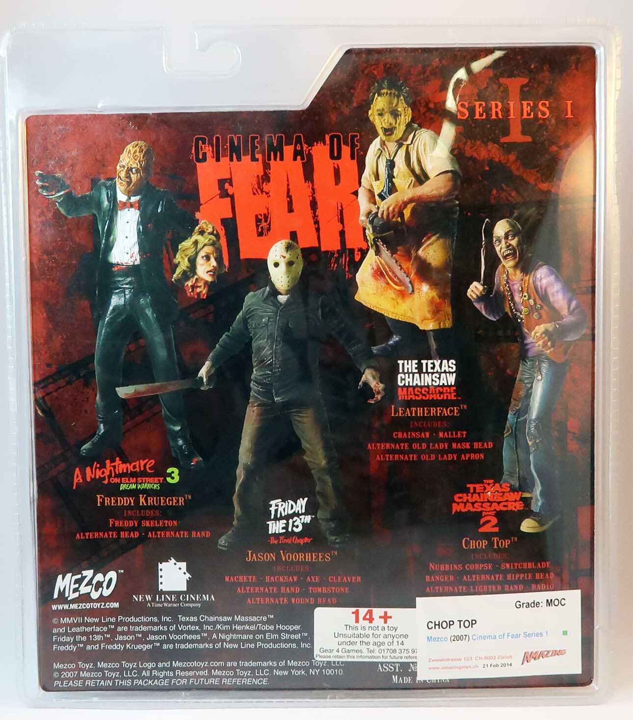 Chop Top Texas Chainsaw Massacre Actionfigur