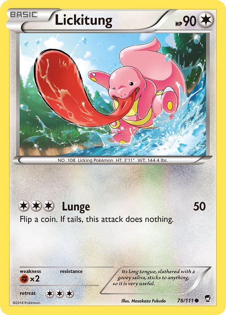 Lickitung - 78/111 - EN