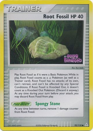 Root Fossil - 93/110 - Reverse Holo - EN