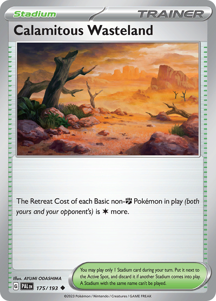 Calamitous Wasteland - 175/193 - EN Calamitous Wasteland - 175/193 - EN