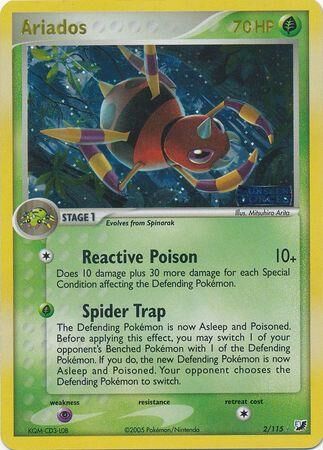 Ariados - 2/115 - Reverse Holo - EN Ariados - 2/115 - Reverse Holo - EN