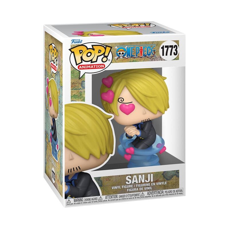 One Piece POP! #1773 Animation Vinyl Figur Sanji 9 cm One Piece POP! #1773 Animation Vinyl Figur Sanji 9 cm