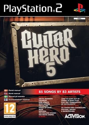 Guitar Hero 5 - OVP - PS2 - DE