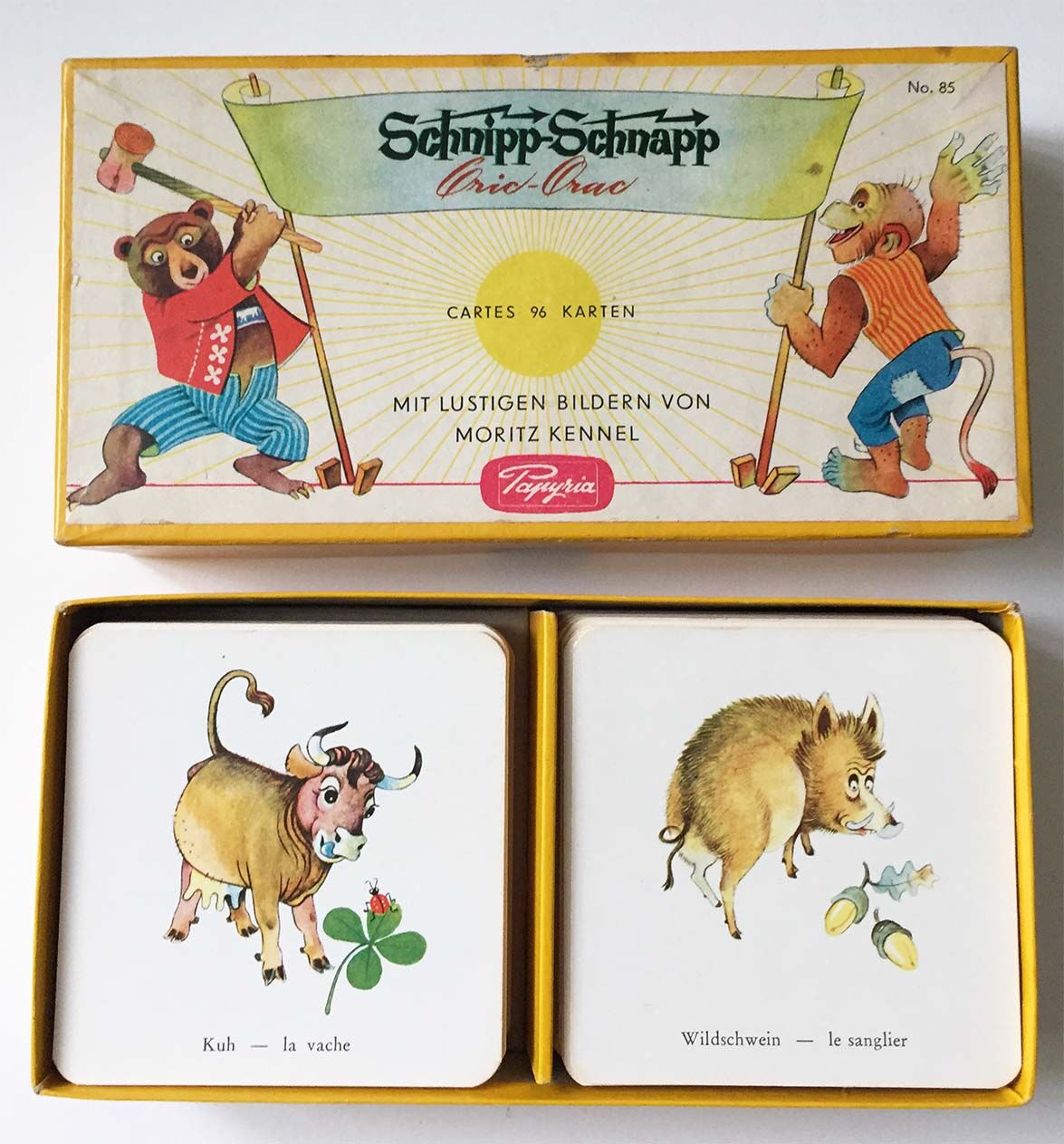 Schnipp-Schnapp Kartenspiel