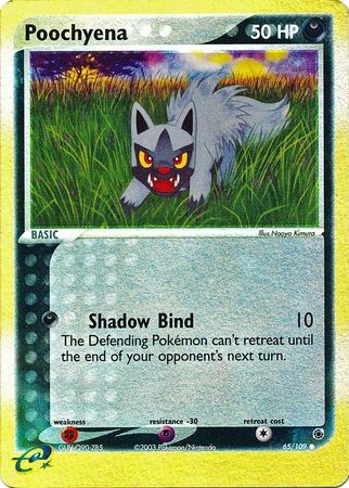 Poochyena - 65/109 - Reverse Holo - EN