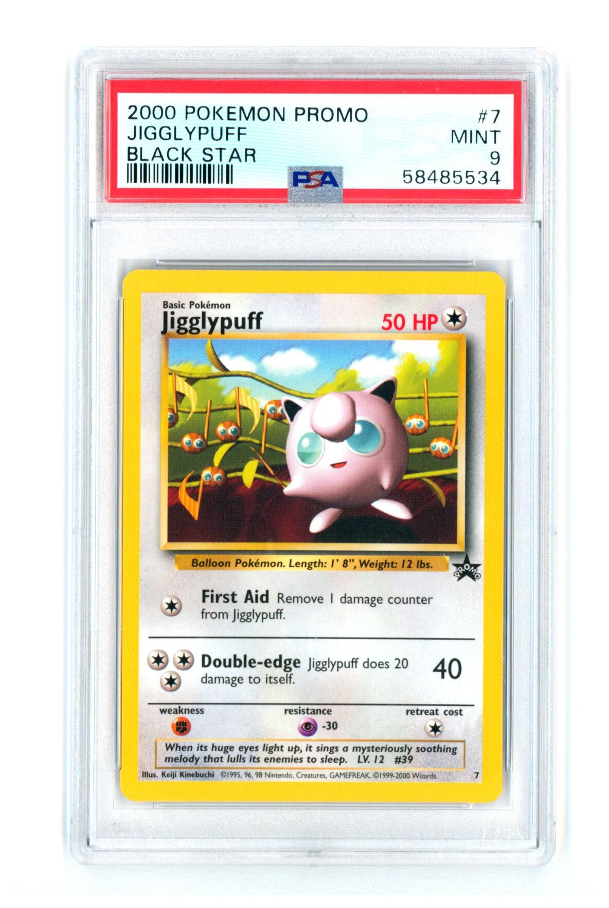 jigglypuff-black-star-promo-7-psa-9-mint-pokemon-58485534 Jigglypuff - Black Star Promo 7 - PSA 9 MINT - Pokémon