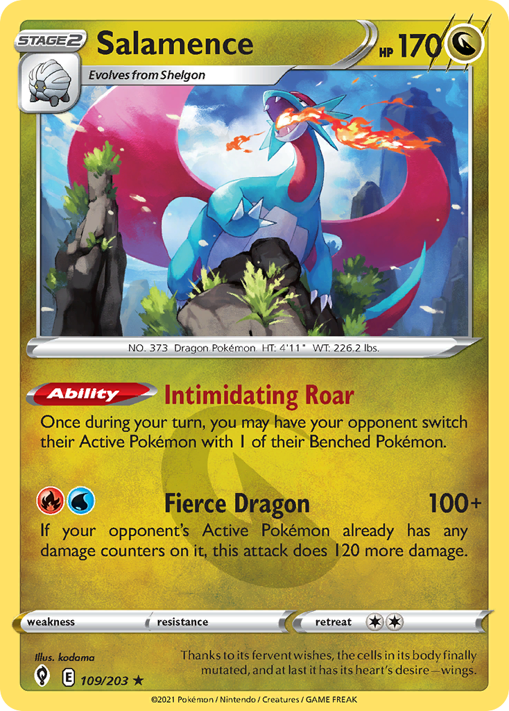 Salamence - 109/203 - EN