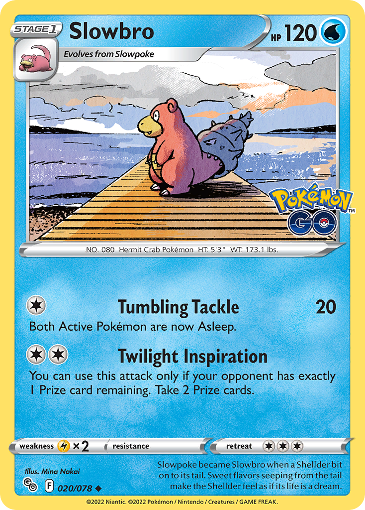 Slowbro - 020/88 - EN Slowbro - 020/88 - EN