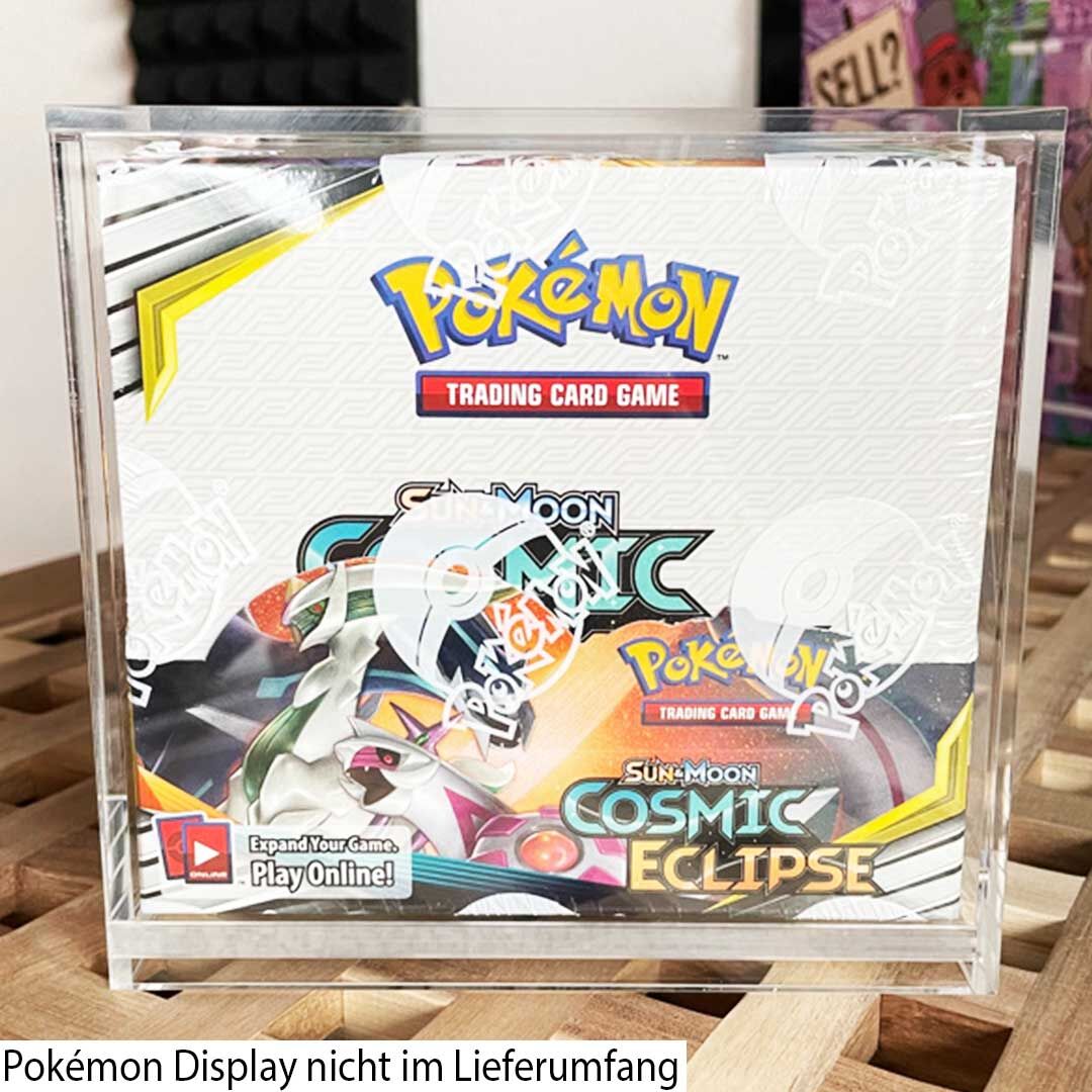 Pokémon Acrylic Booster Box Display (for Modern Displays)