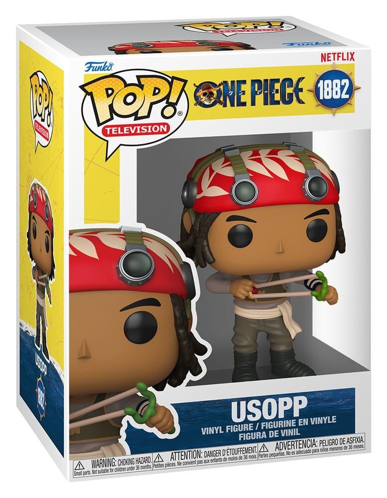 One Piece POP! #1882 TV Netflix Vinyl Figur Usopp 9 cm
