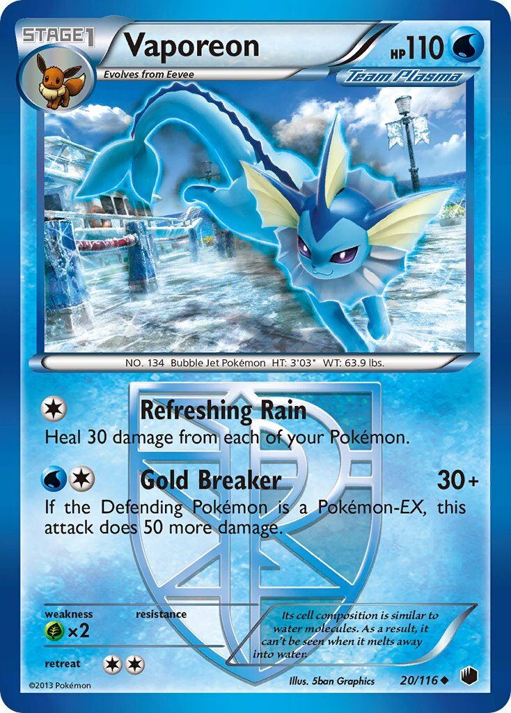 Vaporeon - 20/116 - EN