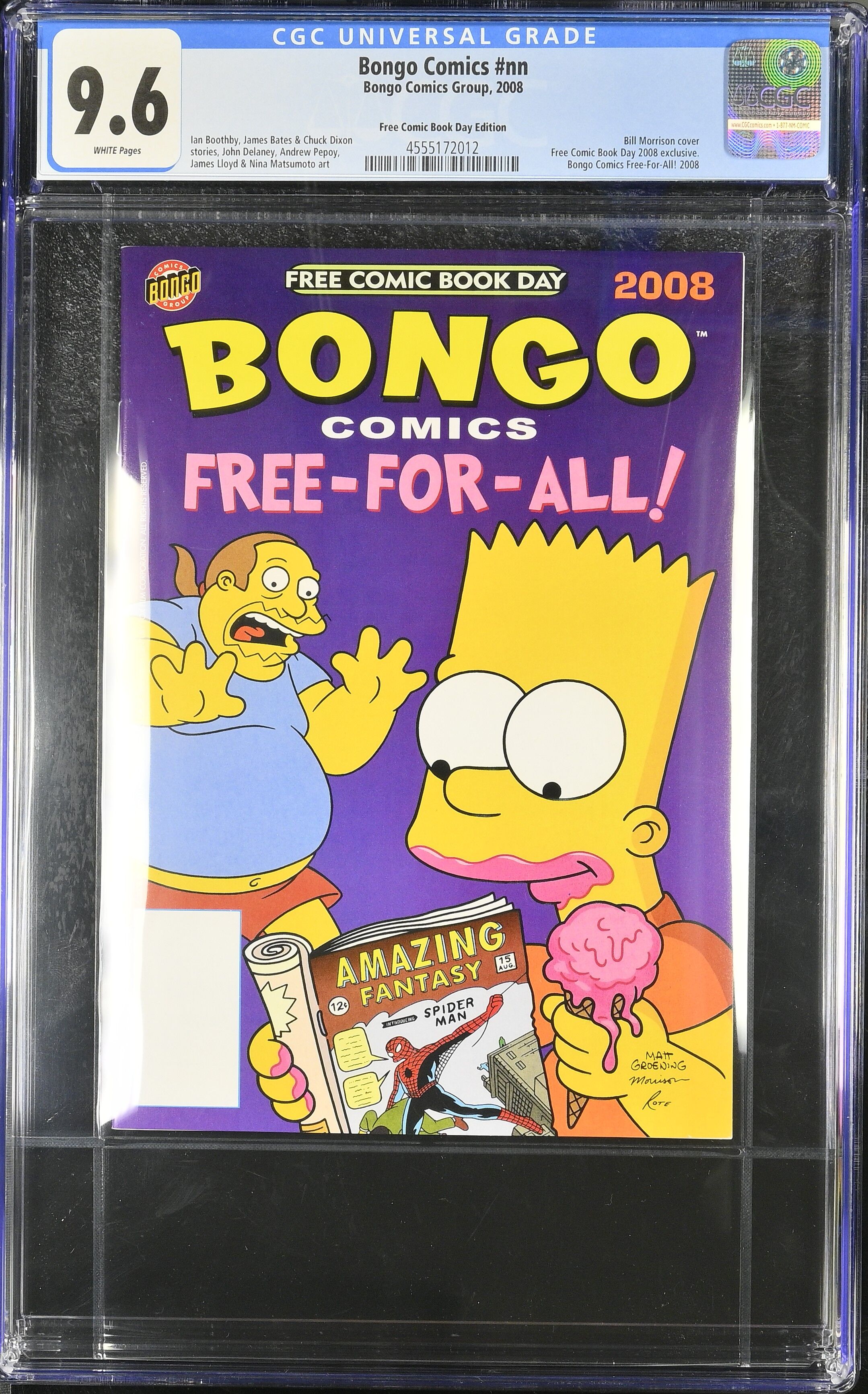 Bongo Comics #nn CGC 9.6