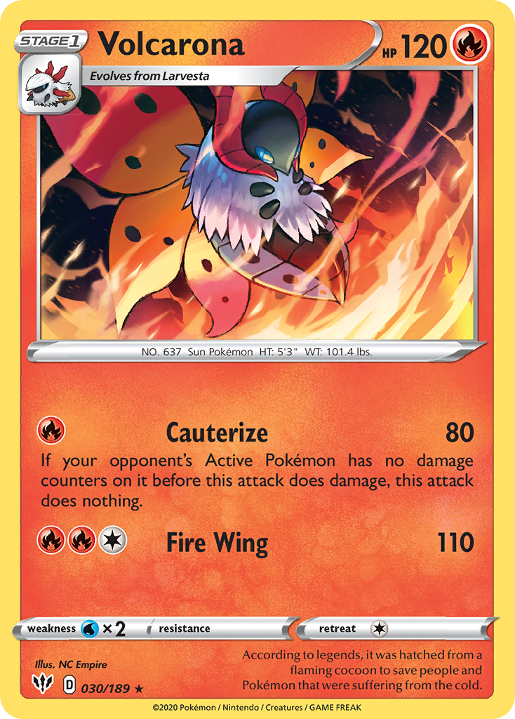 Volcarona - 030/189 - EN
