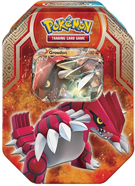 Pokémon Groudon-EX Tin Box