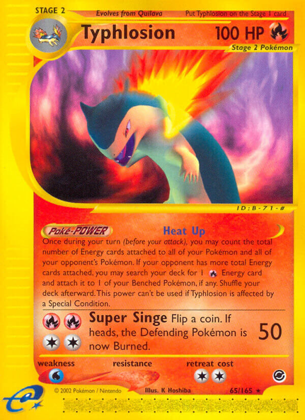Typhlosion - 65/165 - EN