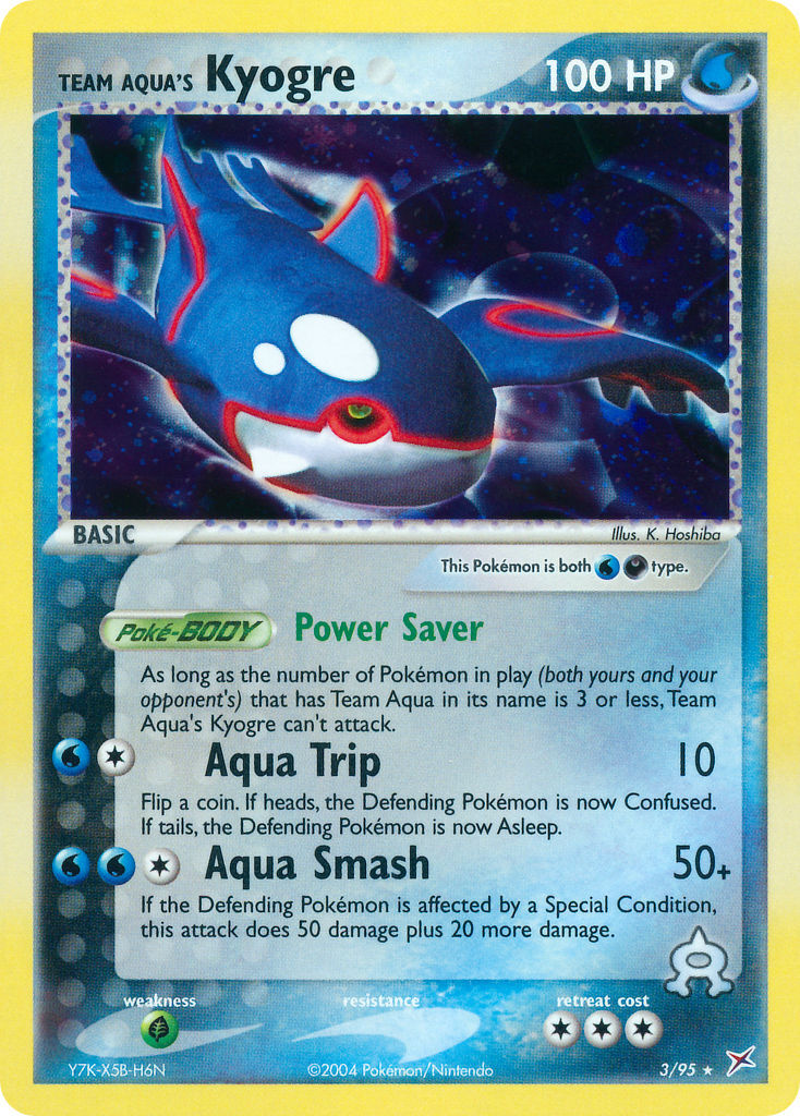 Team Aqua’s Kyogre - 3/95 - EN