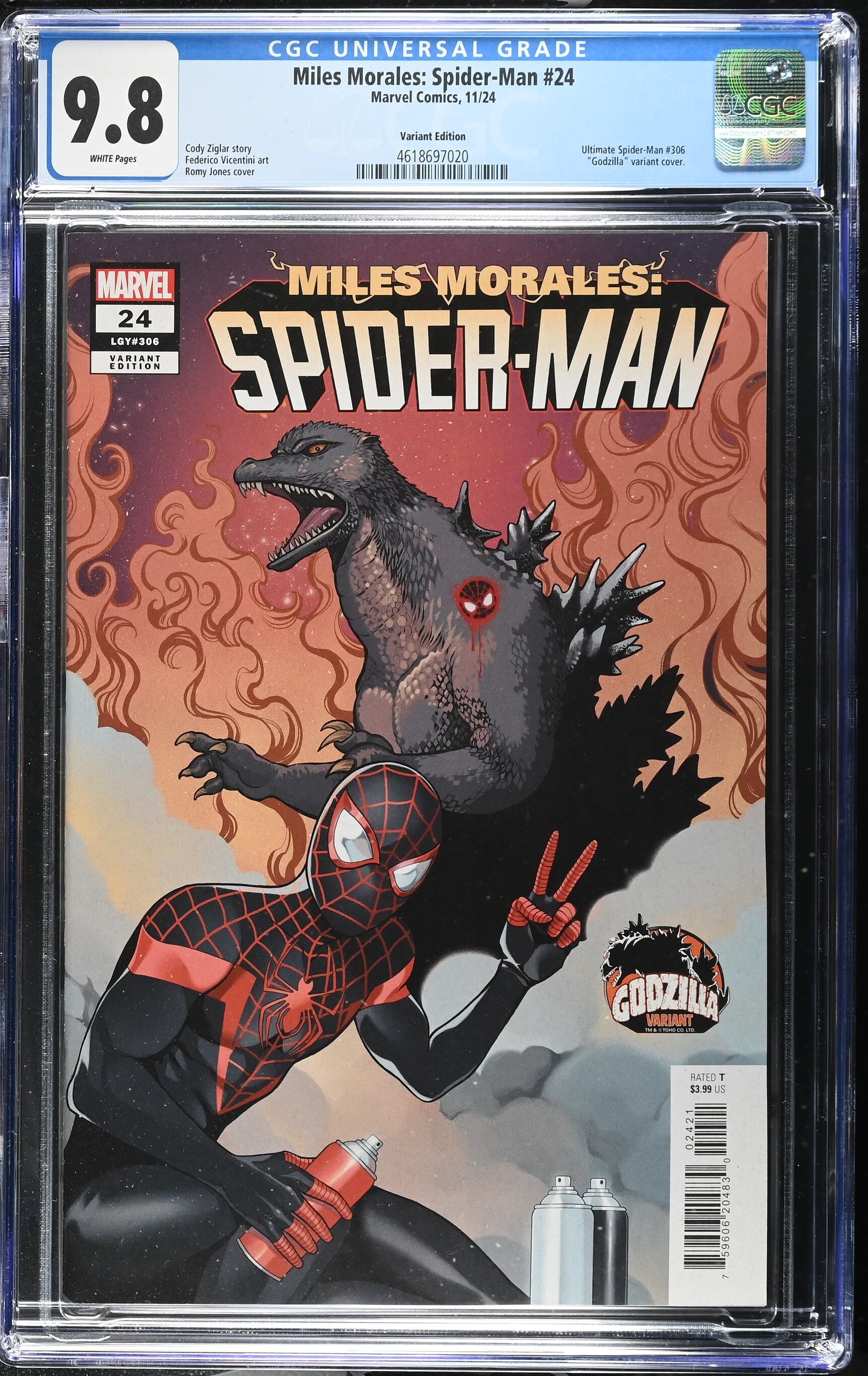 Miles Morales: Spider-Man Issue 24 - CGC 9.8
