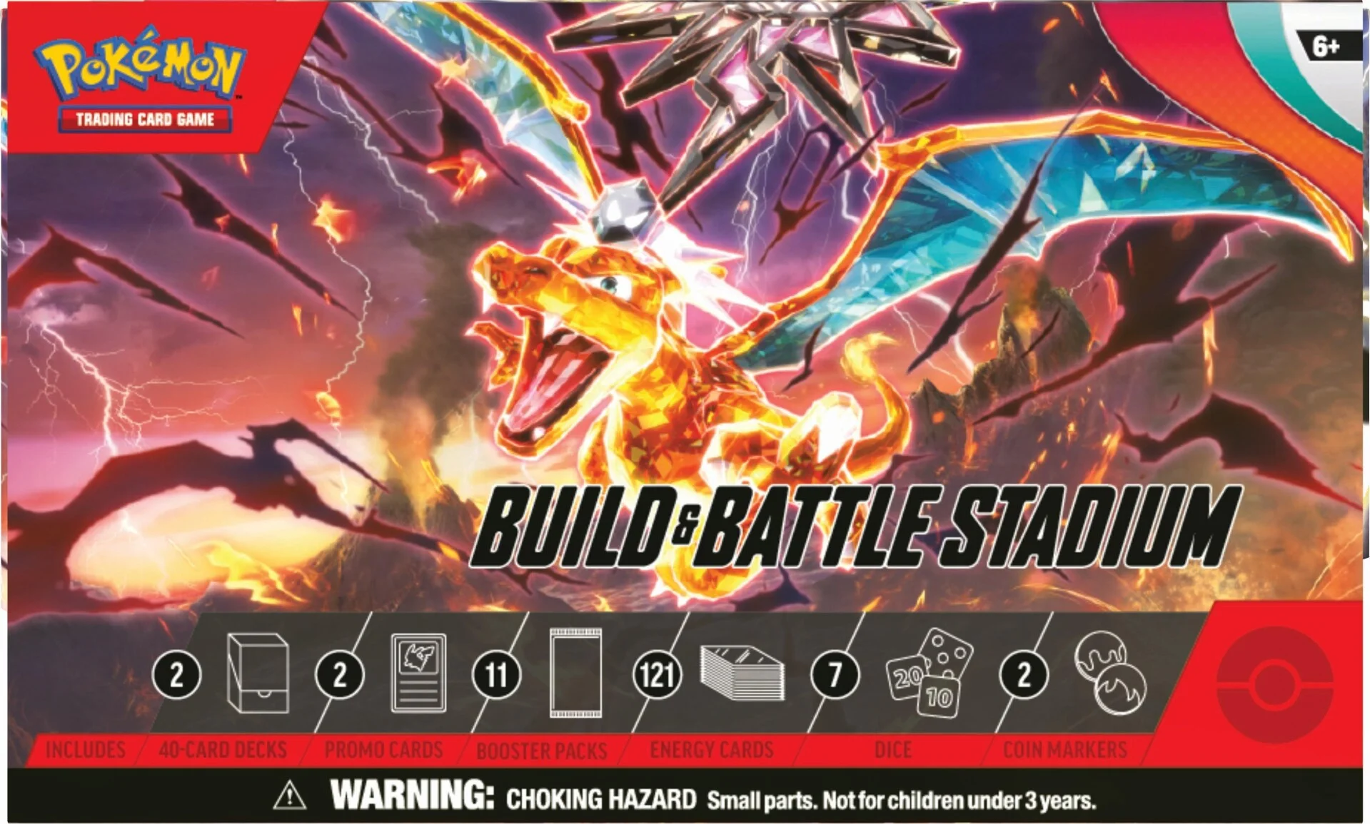 Pokémon TCG: Scarlet & Violet - Obsidian Flames Build & Battle Stadium - EN