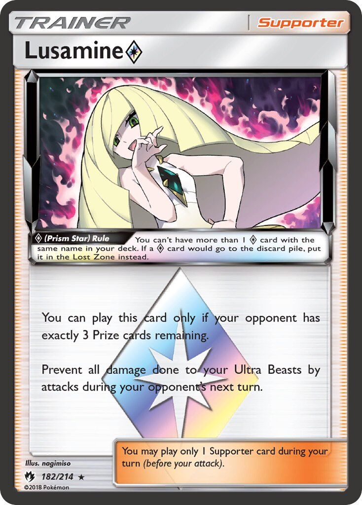 Lusamine Prism Star - 182/214 - EN Lusamine Prism Star - 182/214 - EN