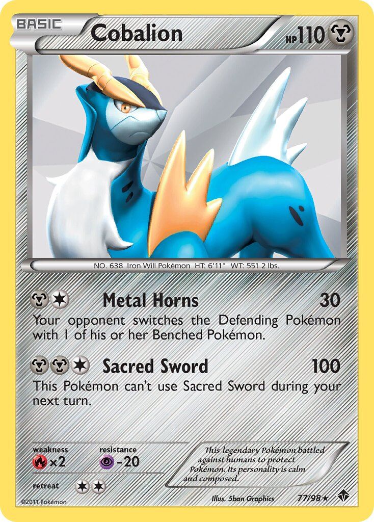 Cobalion - 77/98 - EN Cobalion - 77/98 - EN