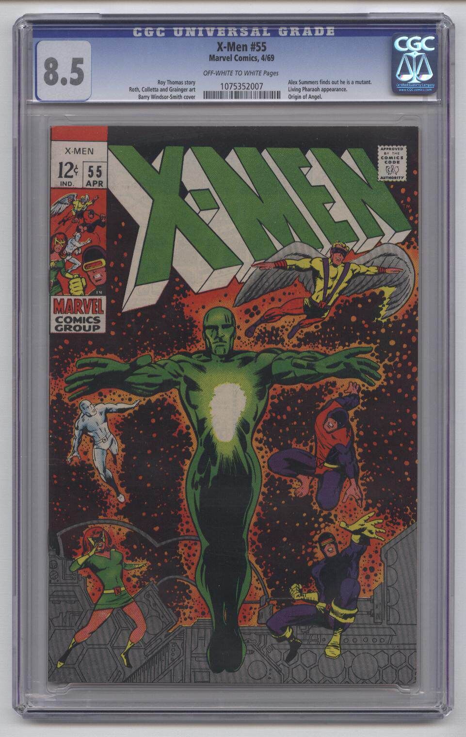 cgc_x-men_55_cover X-Men #55 CGC 8.5