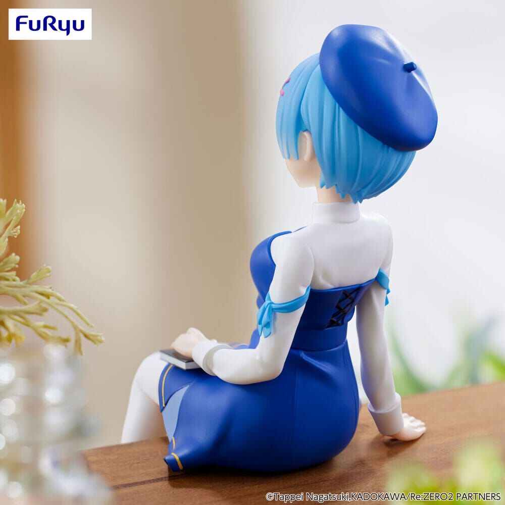 Re:Zero Starting Life in Another World Noodle Stopper PVC Statue Rem Book Girl Version 15 cm