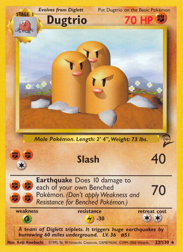 Dugtrio - 23/130 - EN Dugtrio - 23/130 - EN