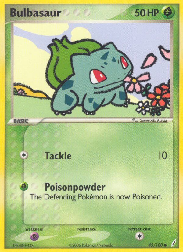 Bulbasaur - 45/100 - EN Bulbasaur - 45/100 - EN