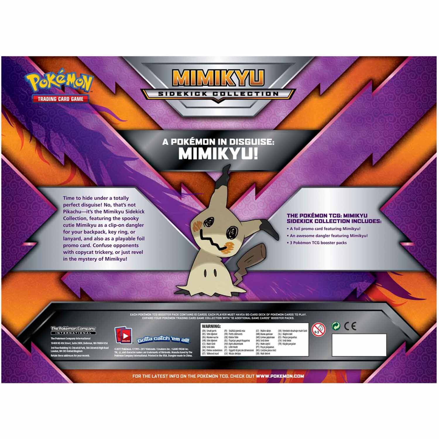 Pokémon Mimikyu Sidekick Collection Box - EN
