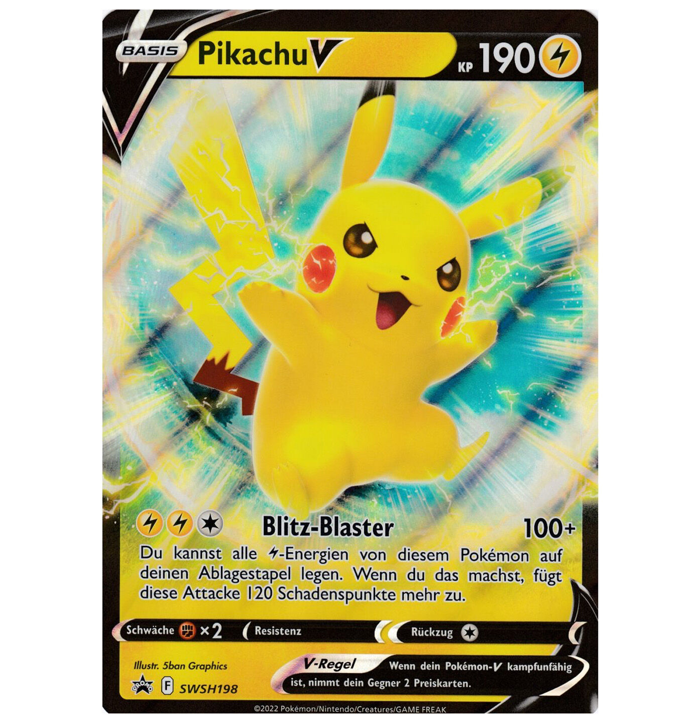 pikachu-v-swsh198-xxl-oversized-promo-de Pikachu V - SWSH198 - XXL Oversized Promo - DE