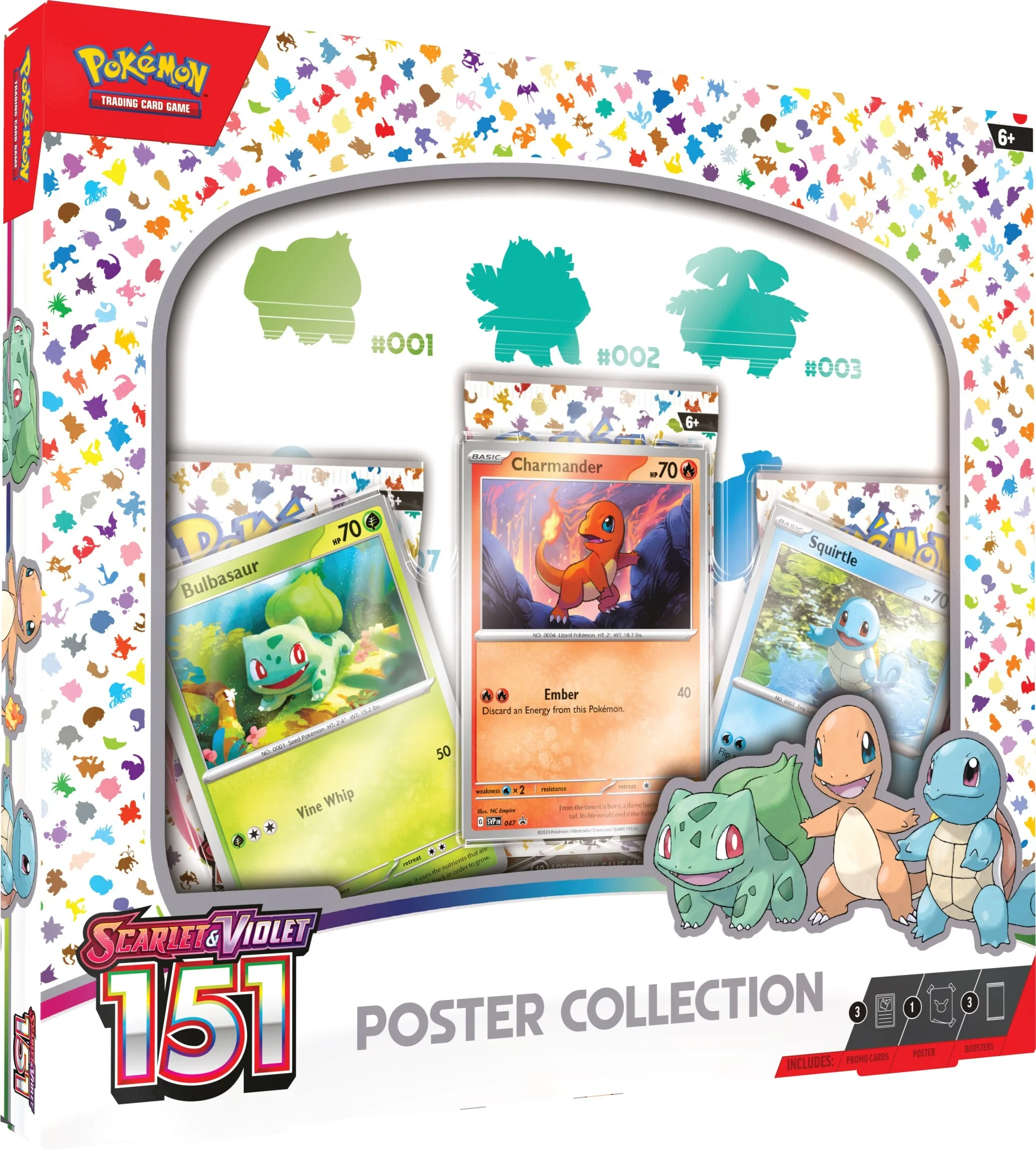 Pokémon TCG: Scarlet & Violet - 151 Poster Collection - EN Pokémon TCG: Scarlet & Violet - 151 Poster Collection - EN
